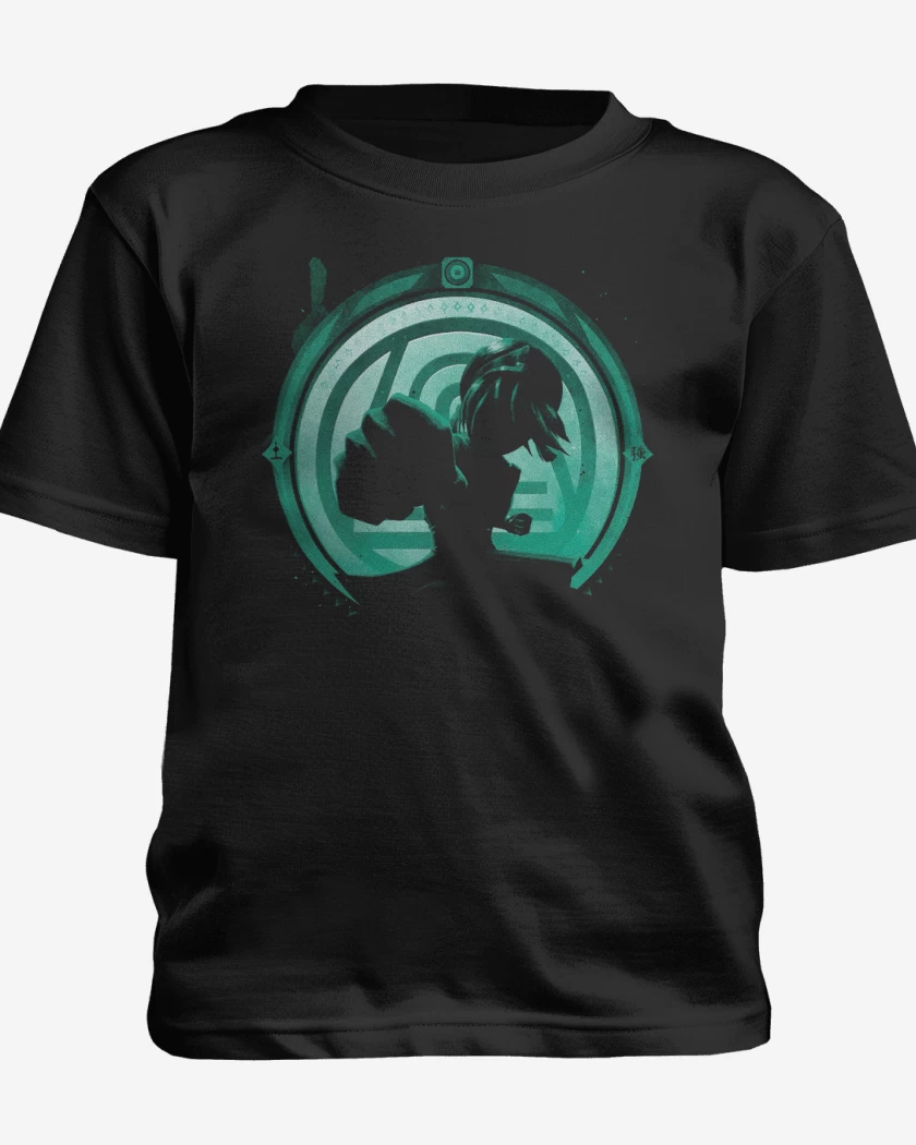 Polera de niño Negro de Maestro tierra
