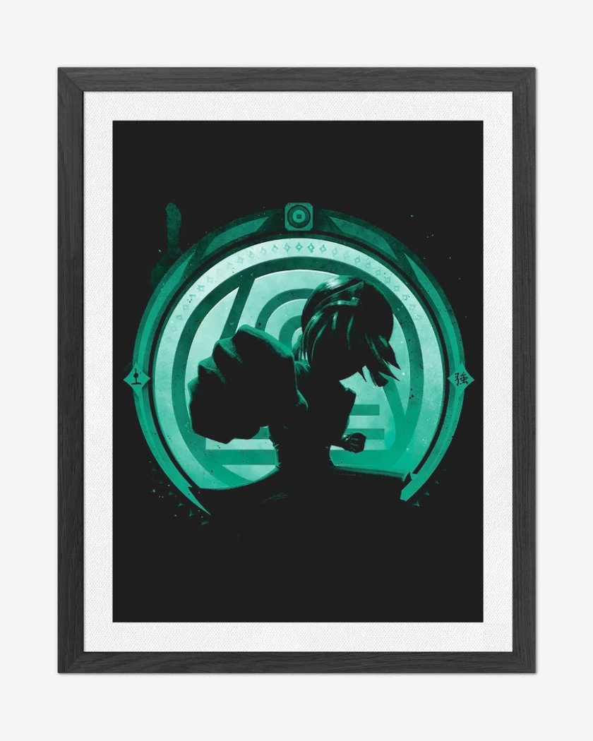 Cuadro decorativo Negro de Maestro tierra