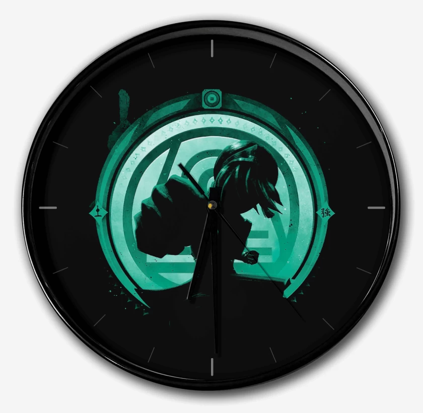 Reloj Negro de Maestro tierra