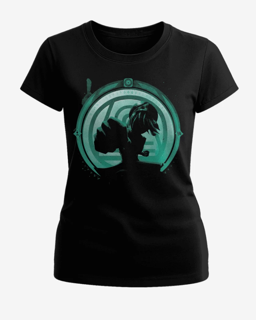 Polera de Mujer Negro de Maestro tierra