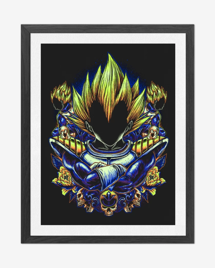 Cuadro decorativo Negro de New Vegeta