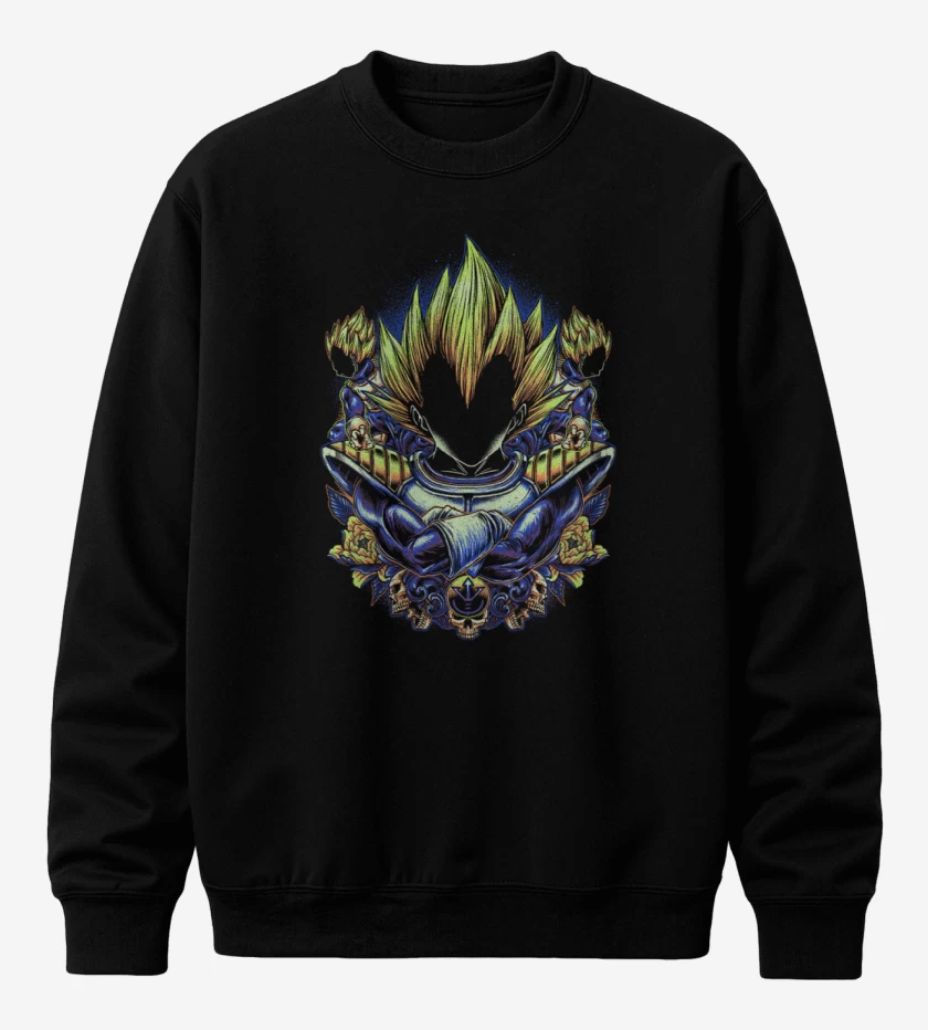 Poleron polo Negro de New Vegeta