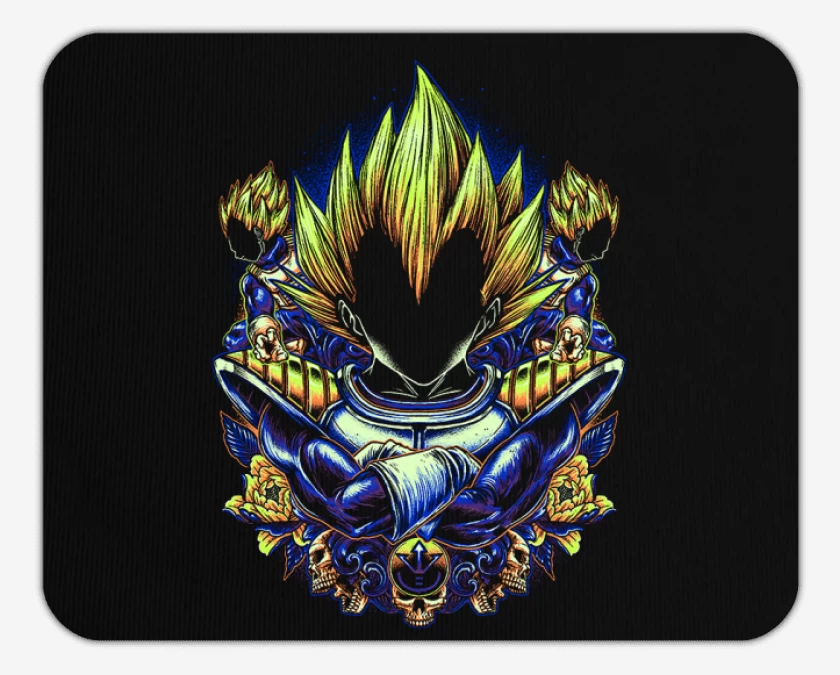 Mousepad Negro de New Vegeta