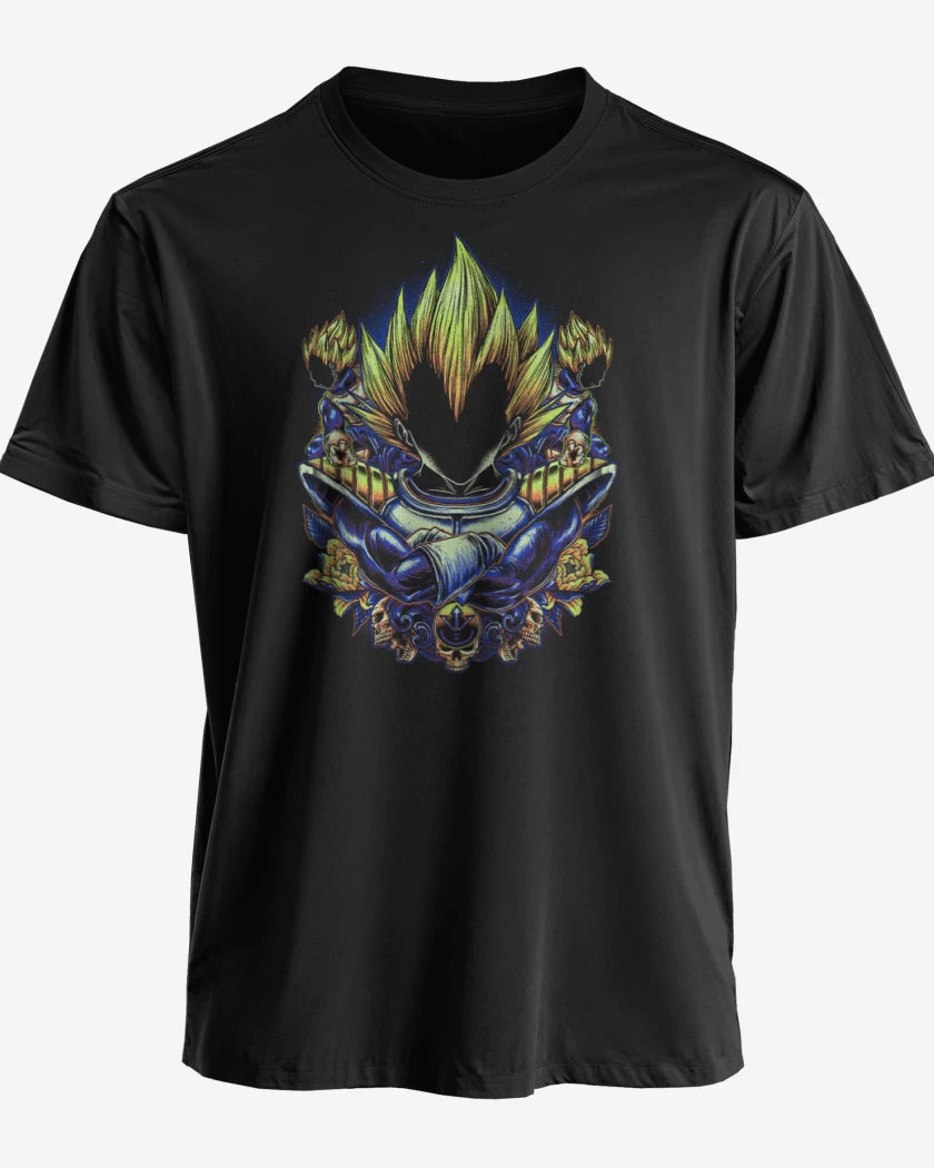 Polera premium Negro de New Vegeta