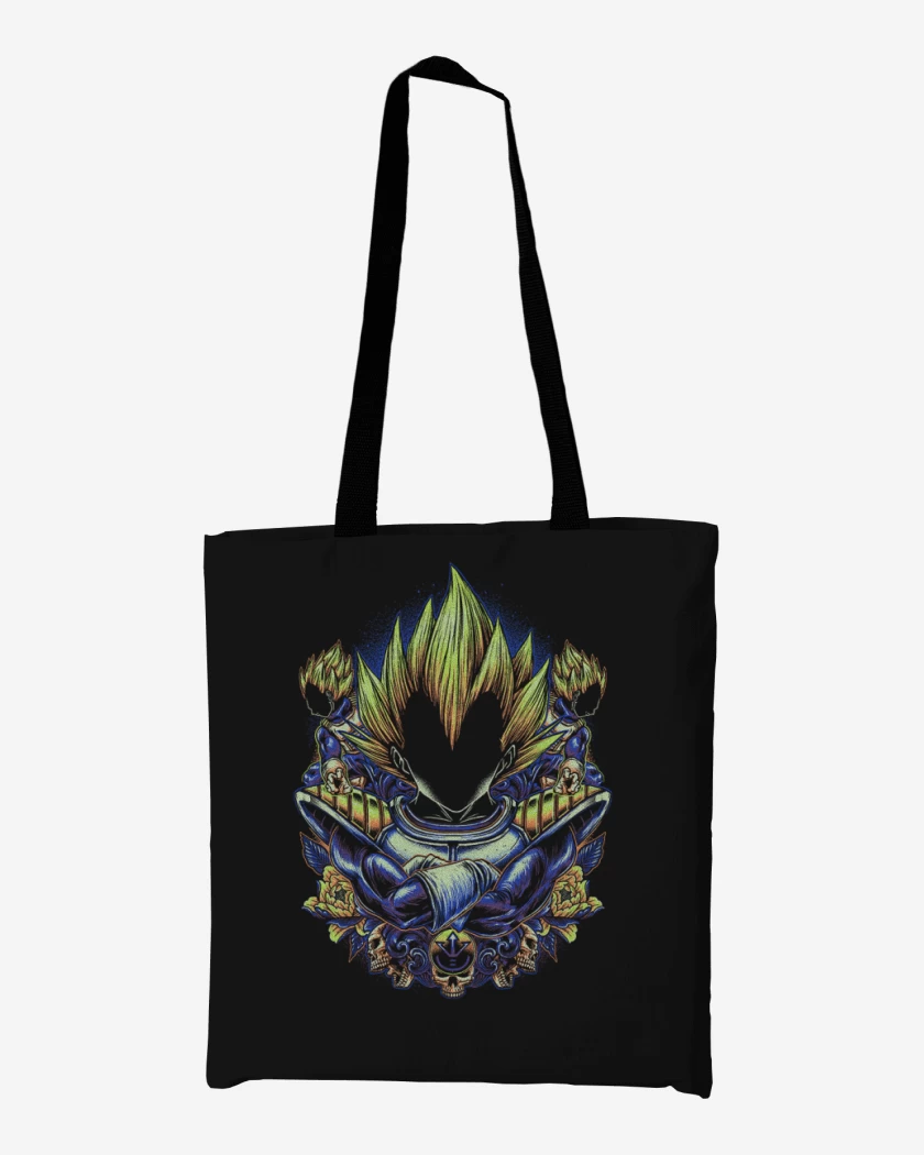 Totebag Negro de New Vegeta
