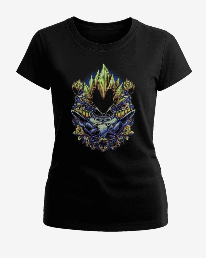 Polera de Mujer Negro de New Vegeta