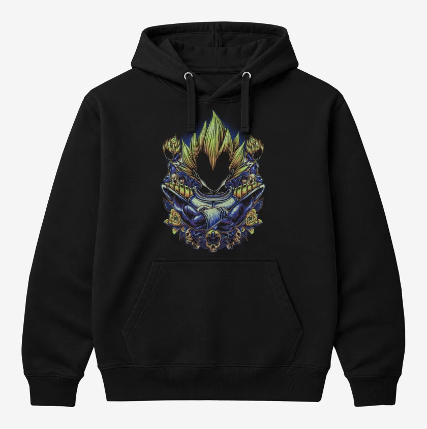 Polerón Canguro Negro de New Vegeta