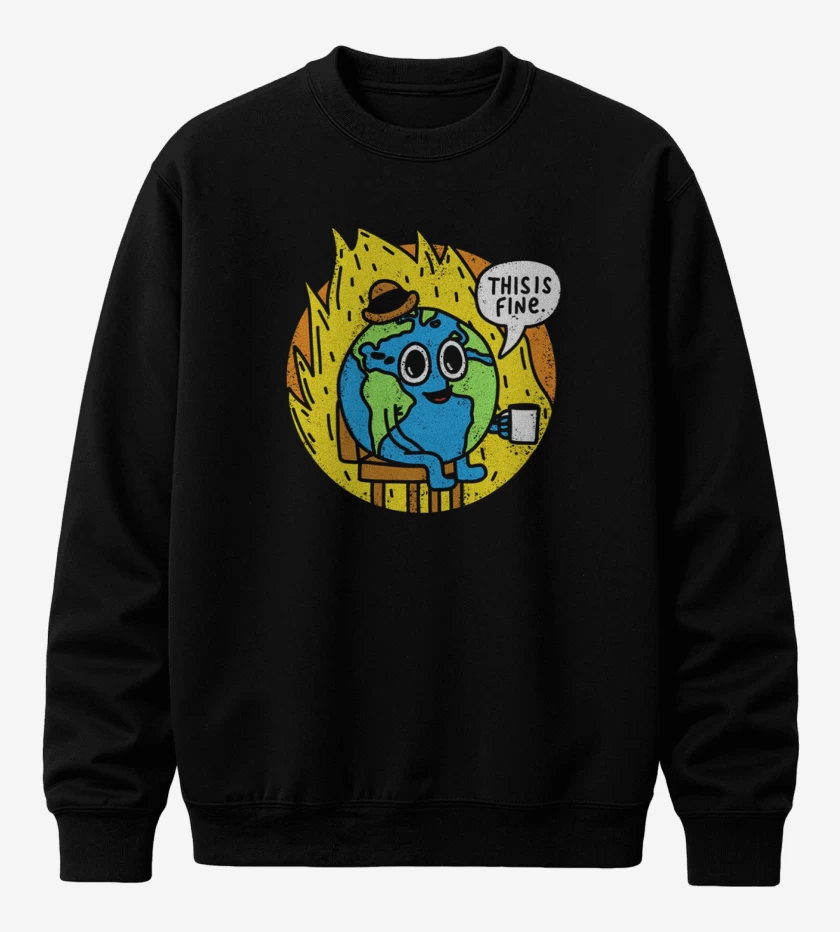Poleron polo Negro de Tierra Fine