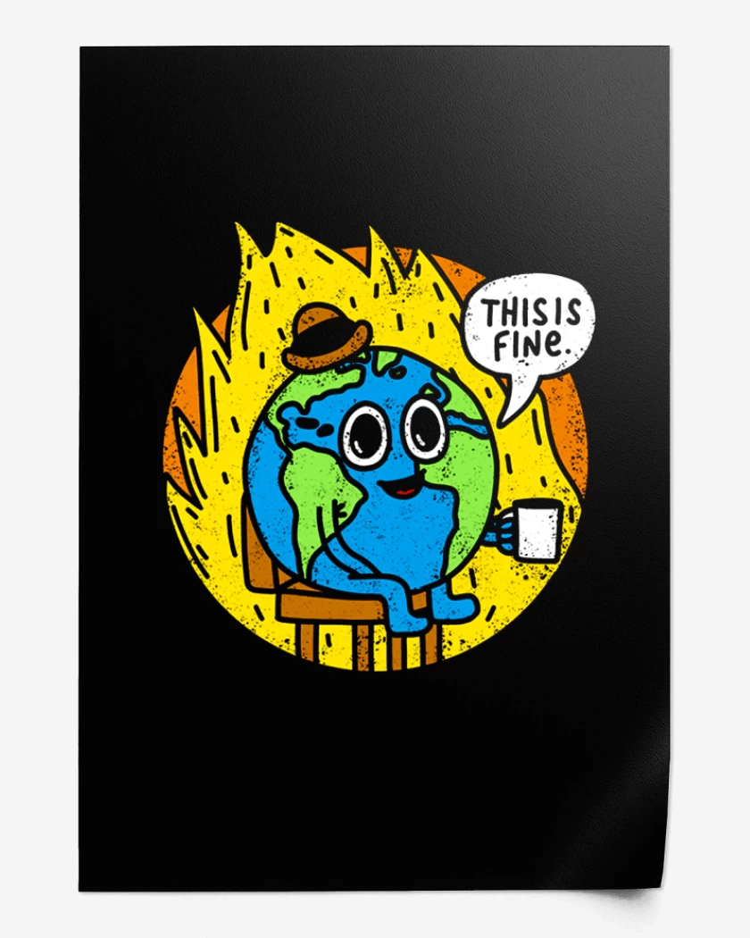 Print Negro de Tierra Fine