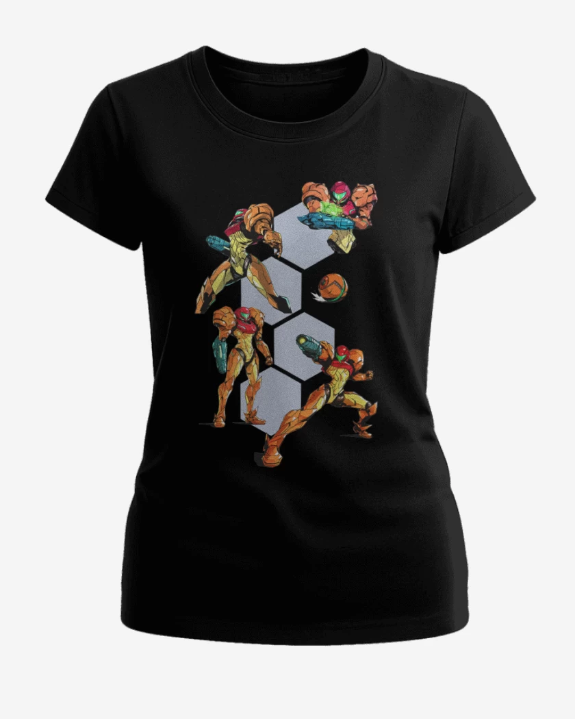 Polera de Mujer Negro de Samu