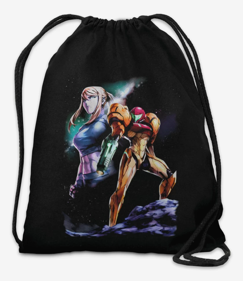 Mochila Negro de metroi