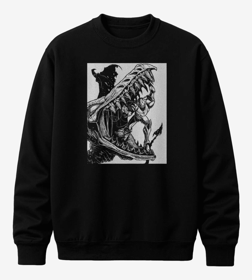 Poleron polo Negro de metro