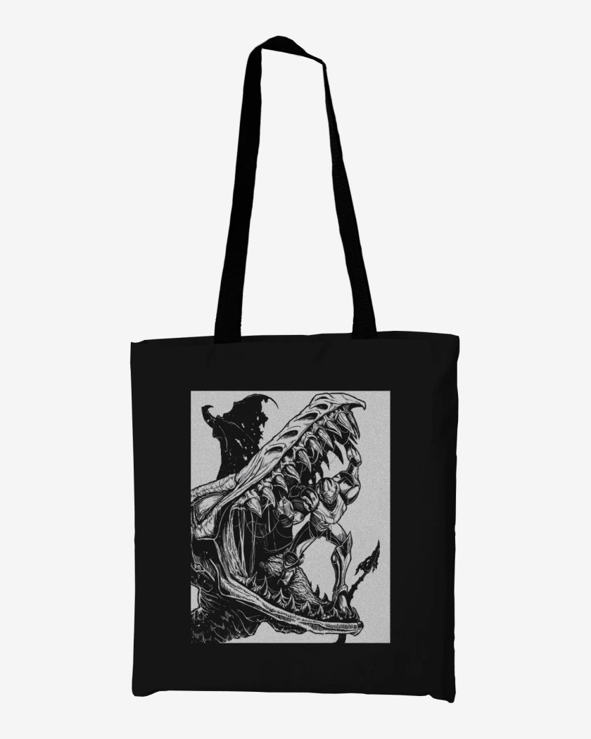 Totebag Negro de metro