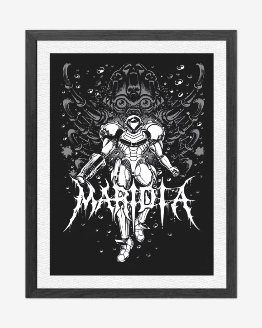 Cuadro decorativo Negro de Metroi 2
