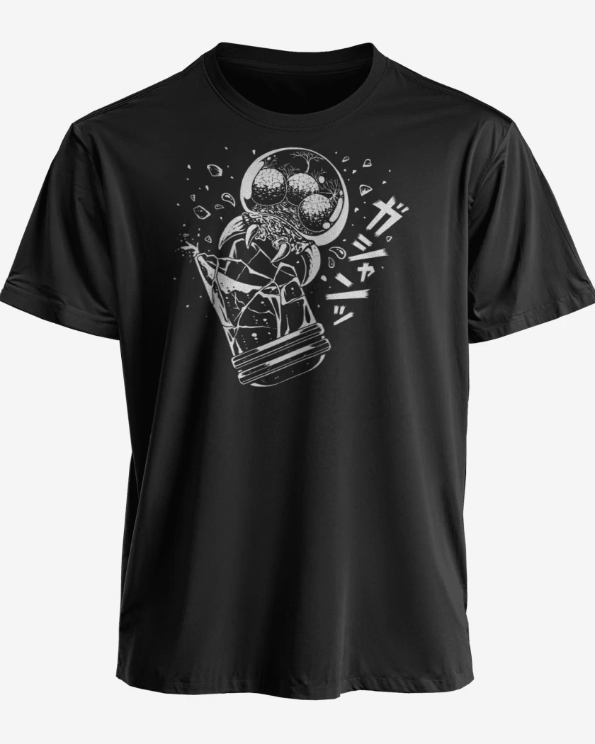 Polera premium Negro de metroi 3