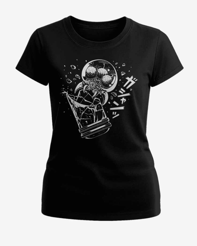 Polera de Mujer Negro de metroi 3