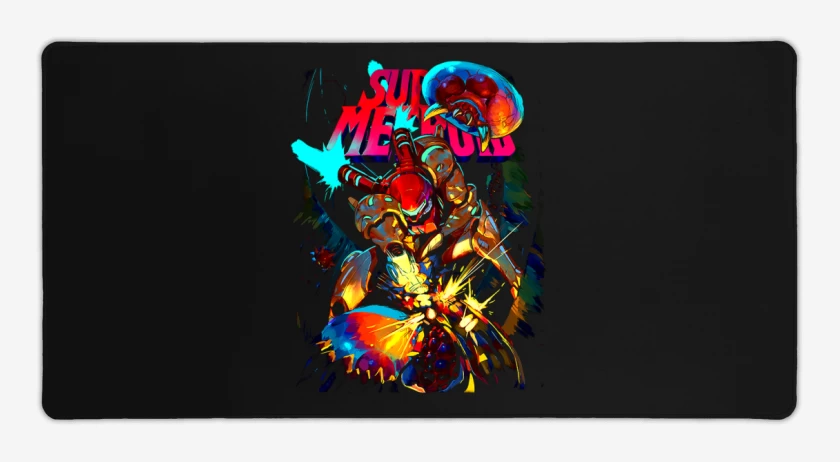 Mouse pad Gamer Negro de metroi 4