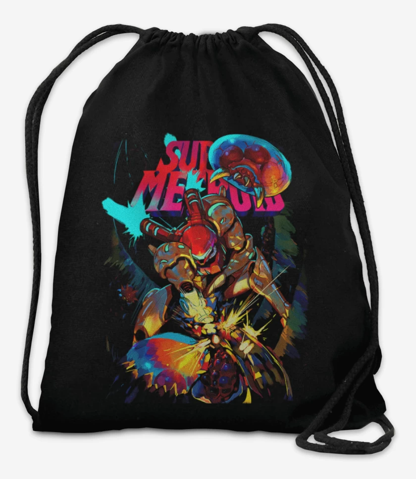 Mochila Negro de metroi 4