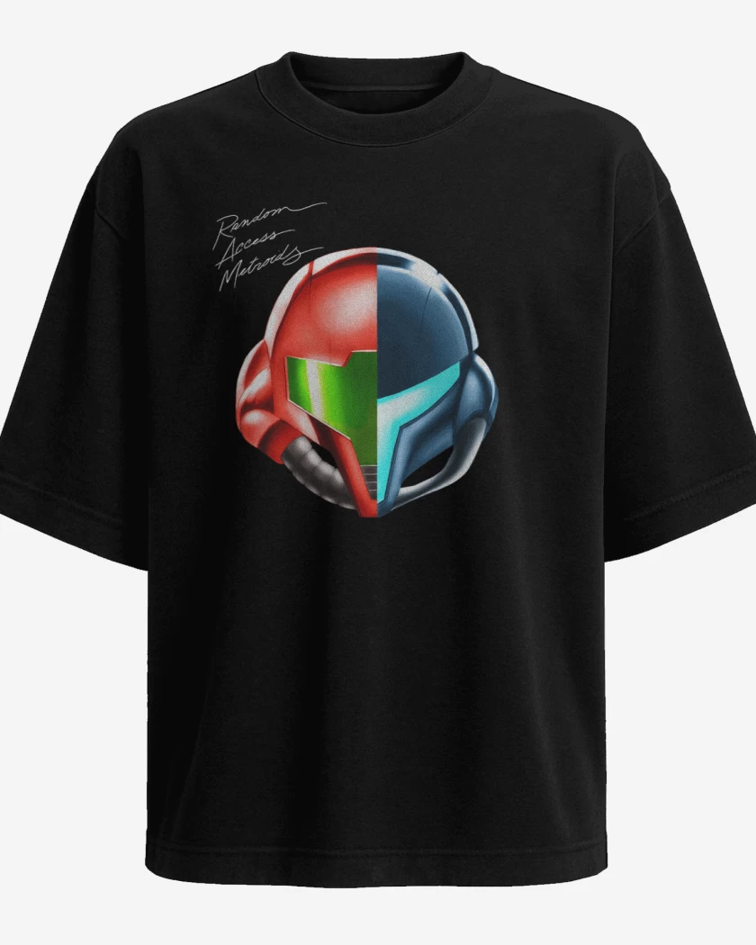 Polera Oversize random access metroid
