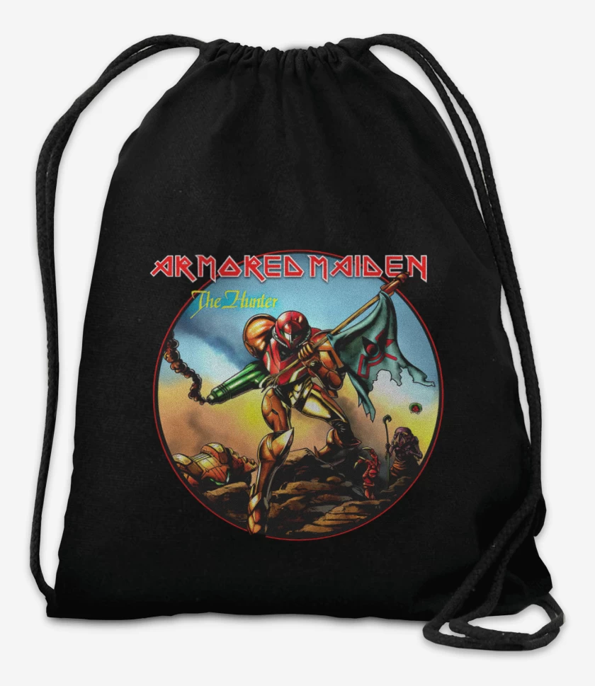 Mochila Negro de armored maiden