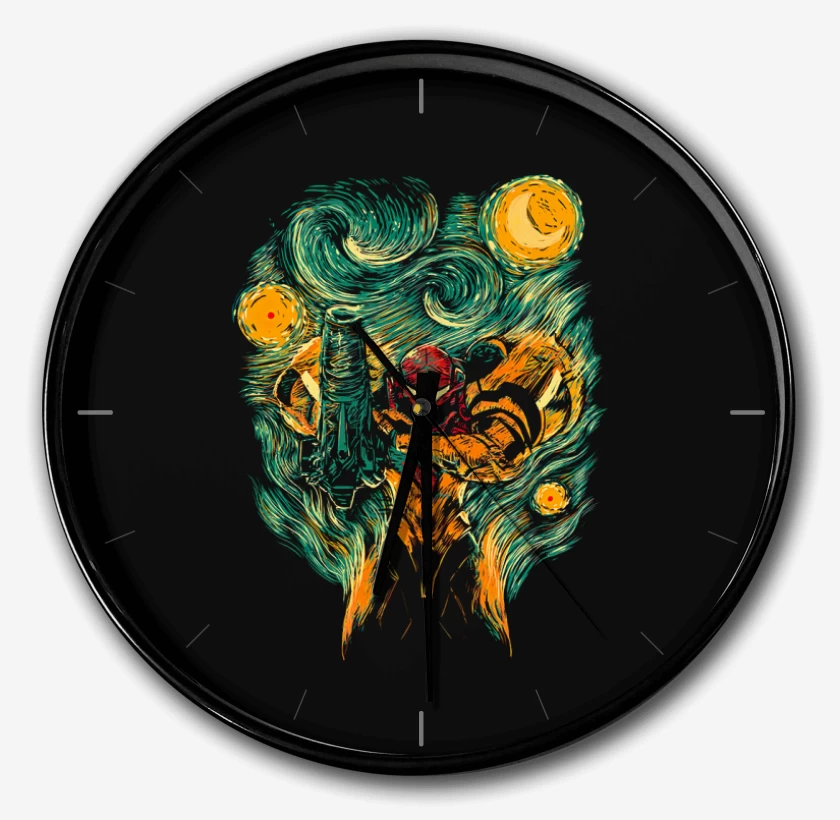 Reloj Negro de metroid 5