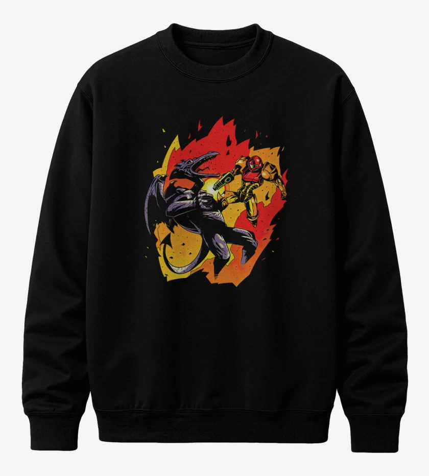 Poleron polo Negro de metroi 6