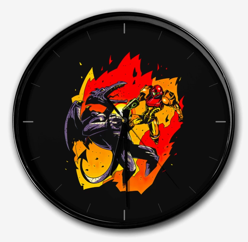 Reloj Negro de metroi 6