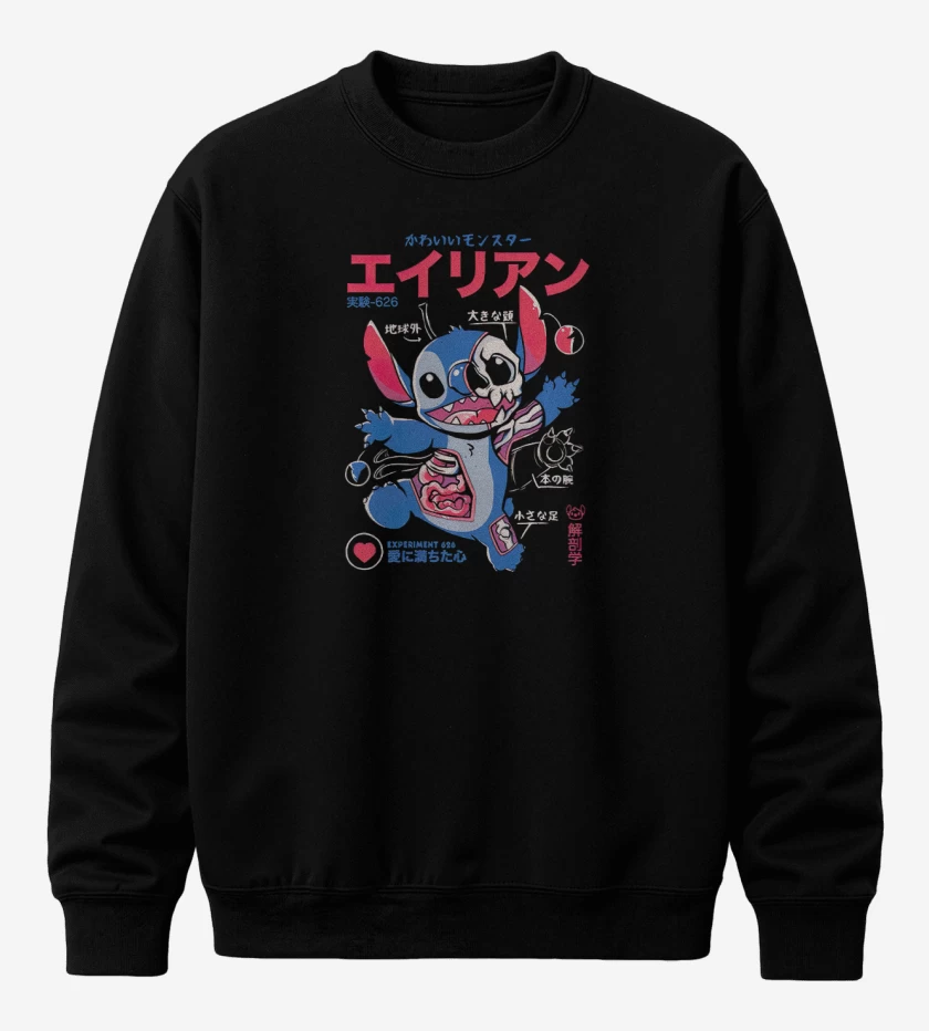 Poleron polo Stitch japo