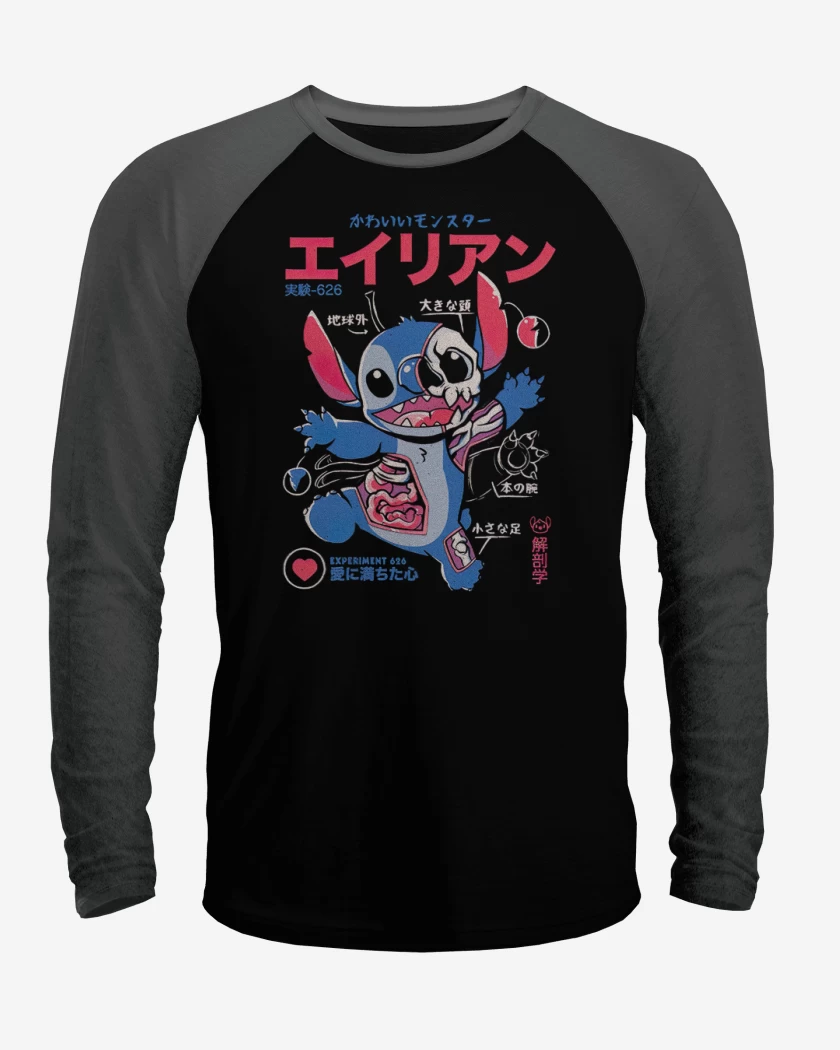 Polera Raglan Stitch japo