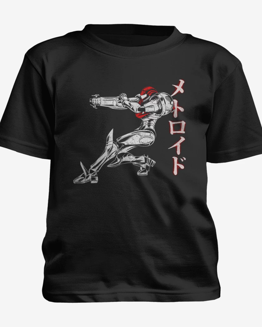 Polera de niño Negro de Metroi 7