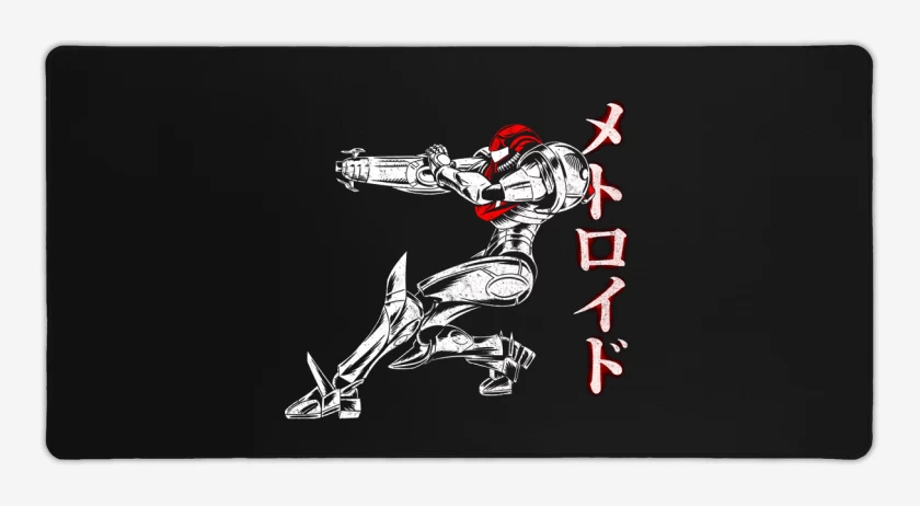 Mouse pad Gamer Negro de Metroi 7
