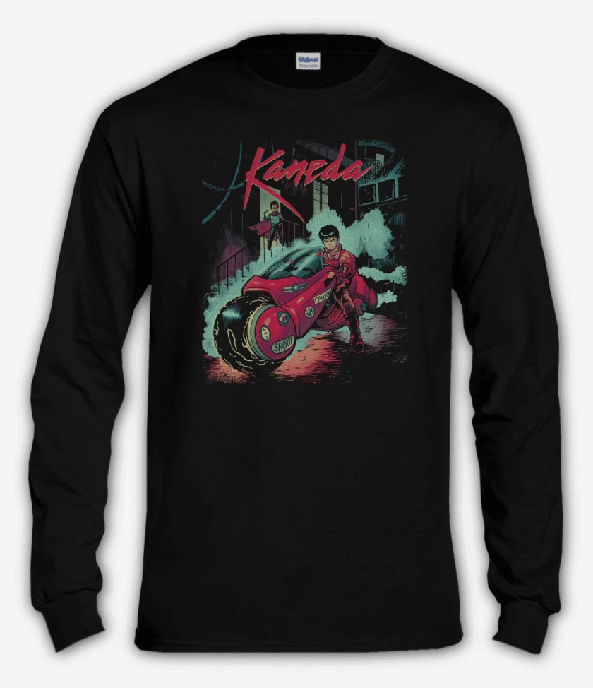 Polera manga larga Negro de Neotokio