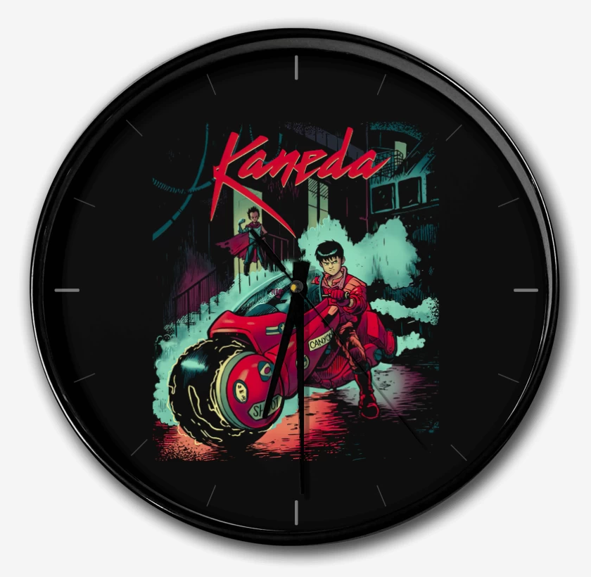 Reloj Negro de Neotokio