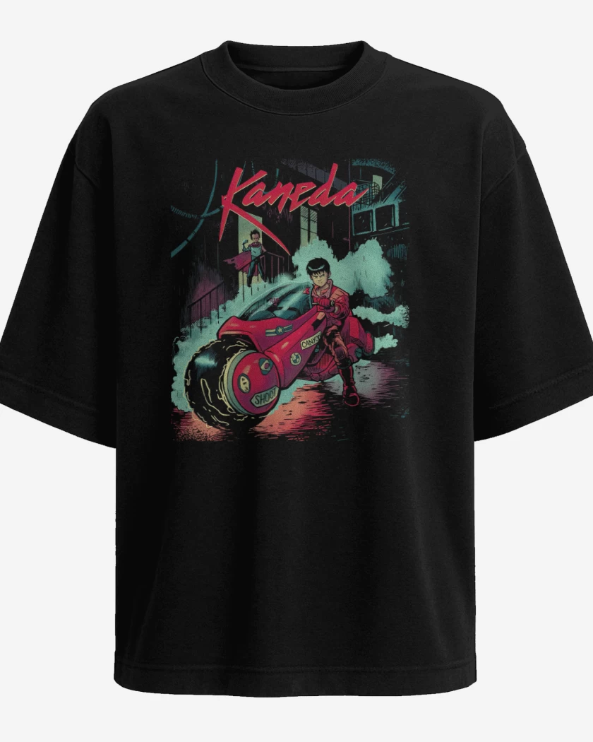 Polera Oversize Negro de Neotokio
