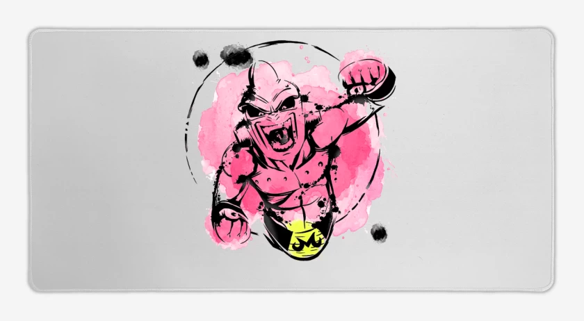 Mouse pad Gamer Blanco de Buu Maligno