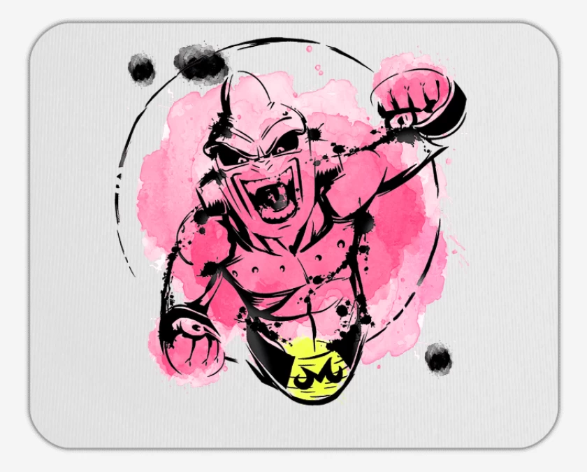 Mousepad Blanco de Buu Maligno