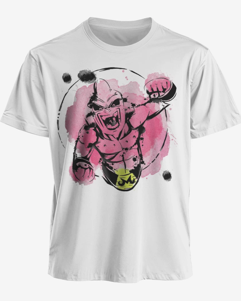 Polera premium Blanco de Buu Maligno