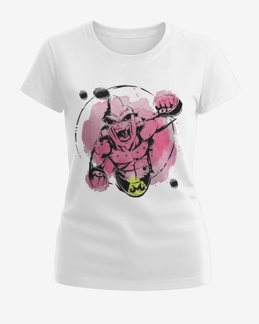 Polera de Mujer Blanco de Buu Maligno