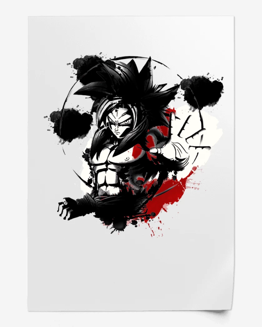 Print Goku ssj4