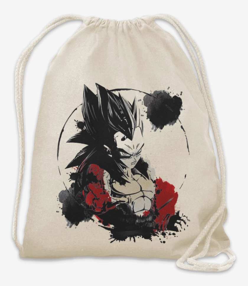 Mochila Blanco de Vegeta ssj4