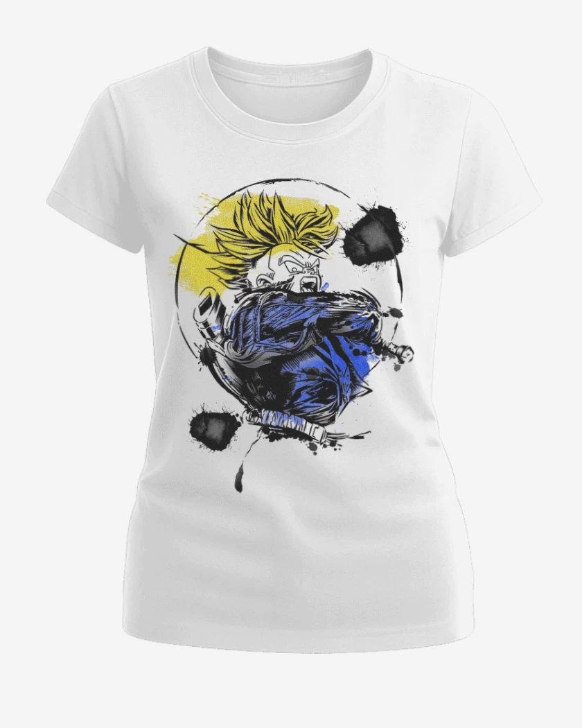 Polera de Mujer Blanco de Trunks del futuro