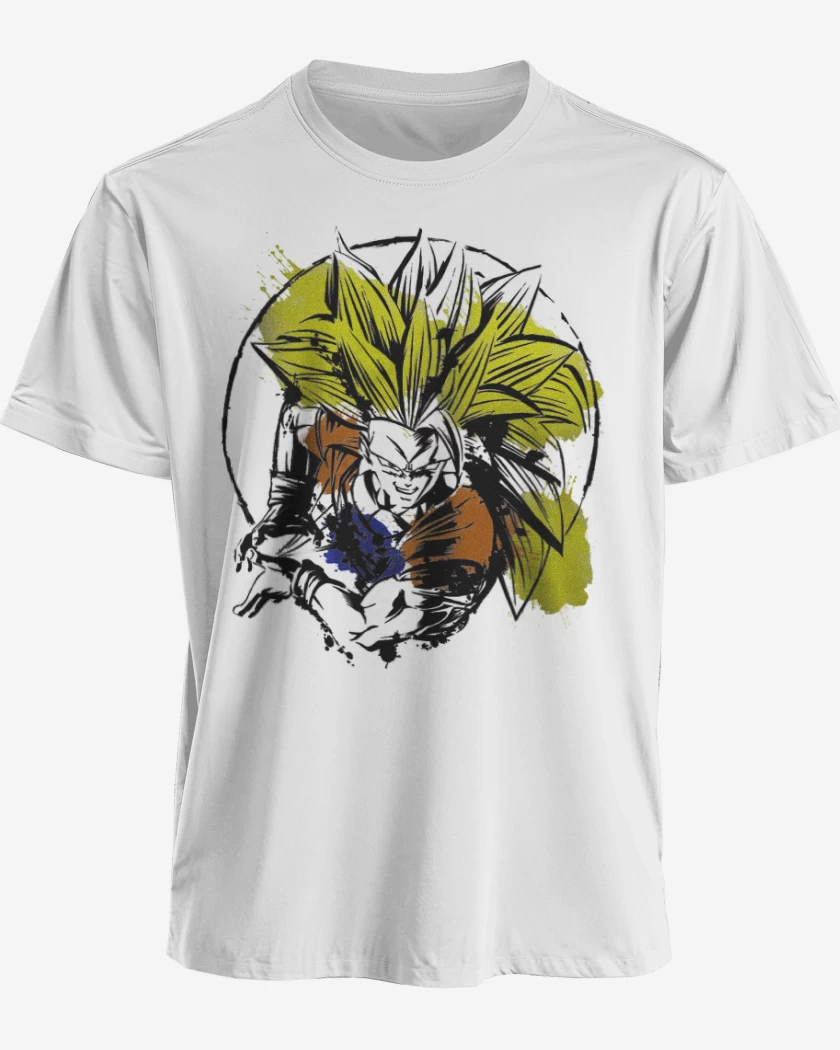 Polera Blanco de ssj3