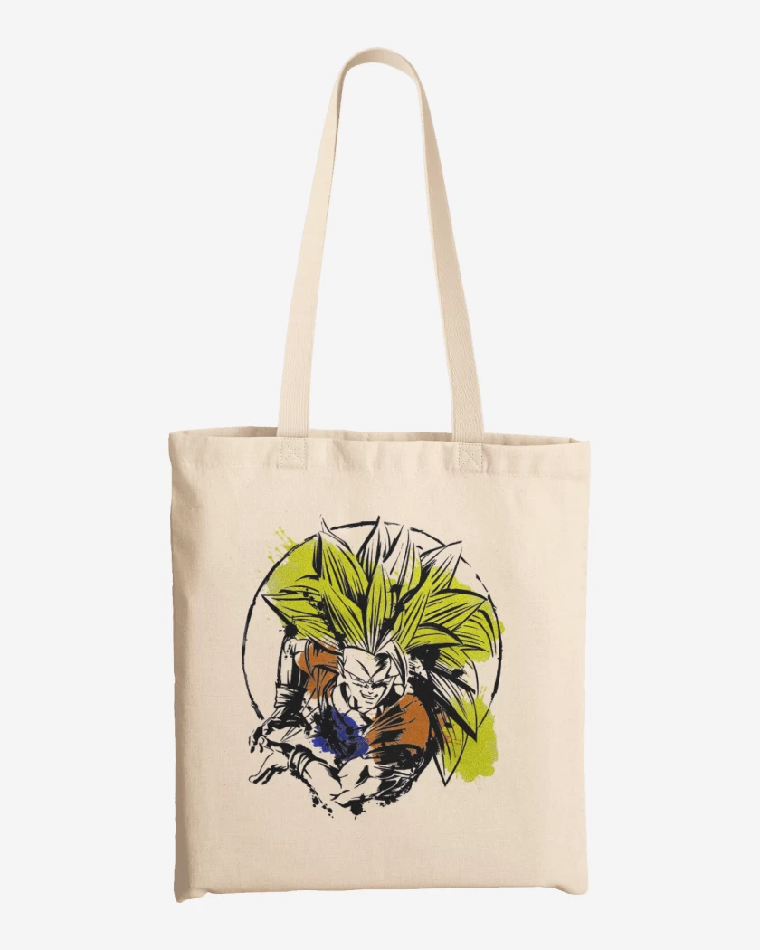 Totebag Blanco de ssj3
