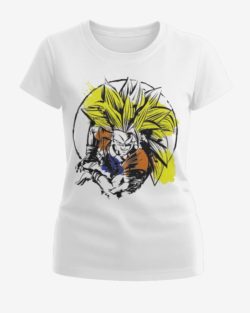 Polera de Mujer Blanco de ssj3