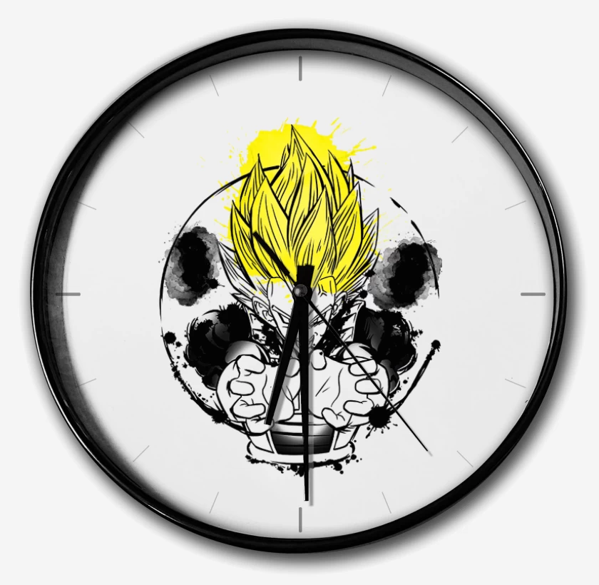 Reloj Blanco de Principe saiyans