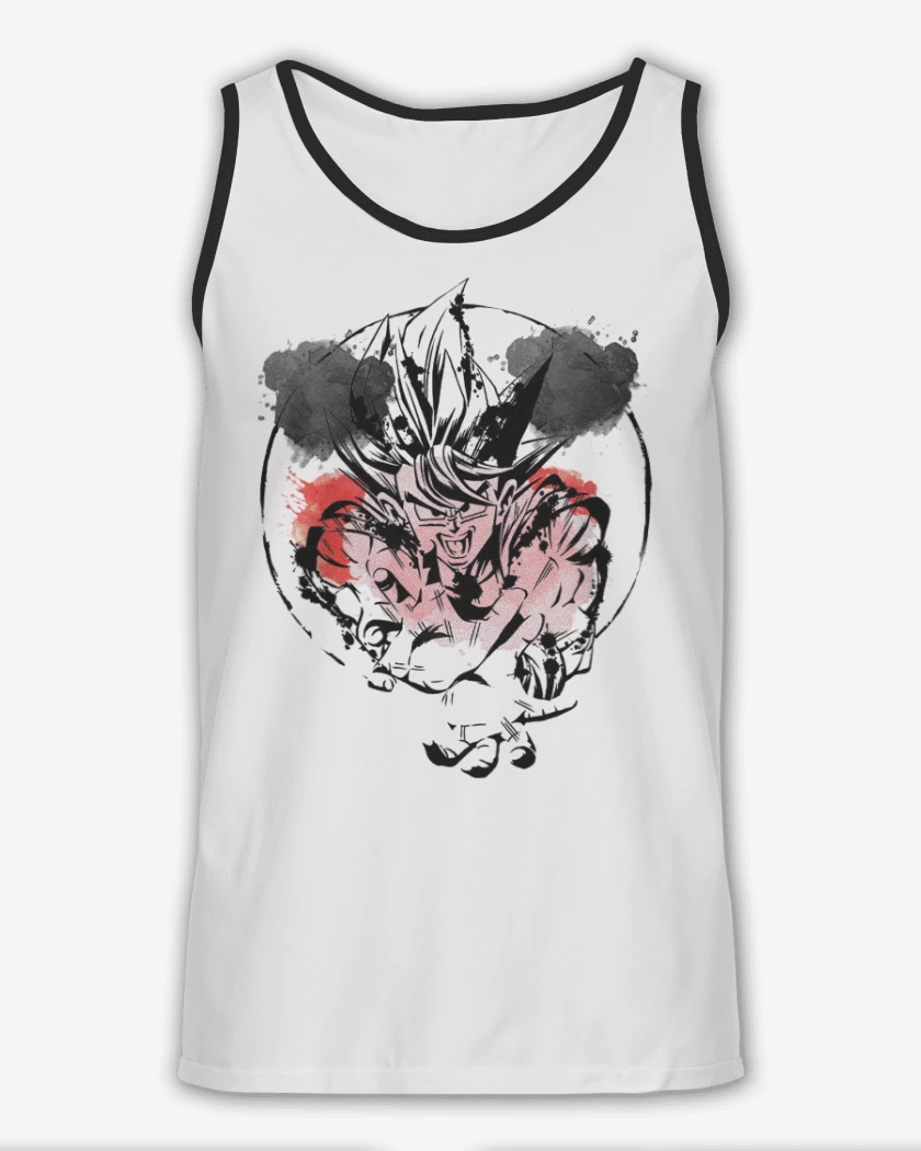 Sudadera Blanco de Goku colors