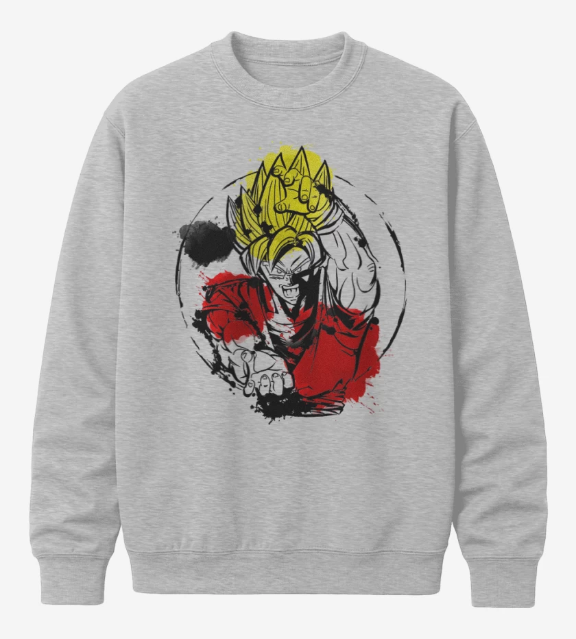 Poleron polo Gris Melange de Ssj2
