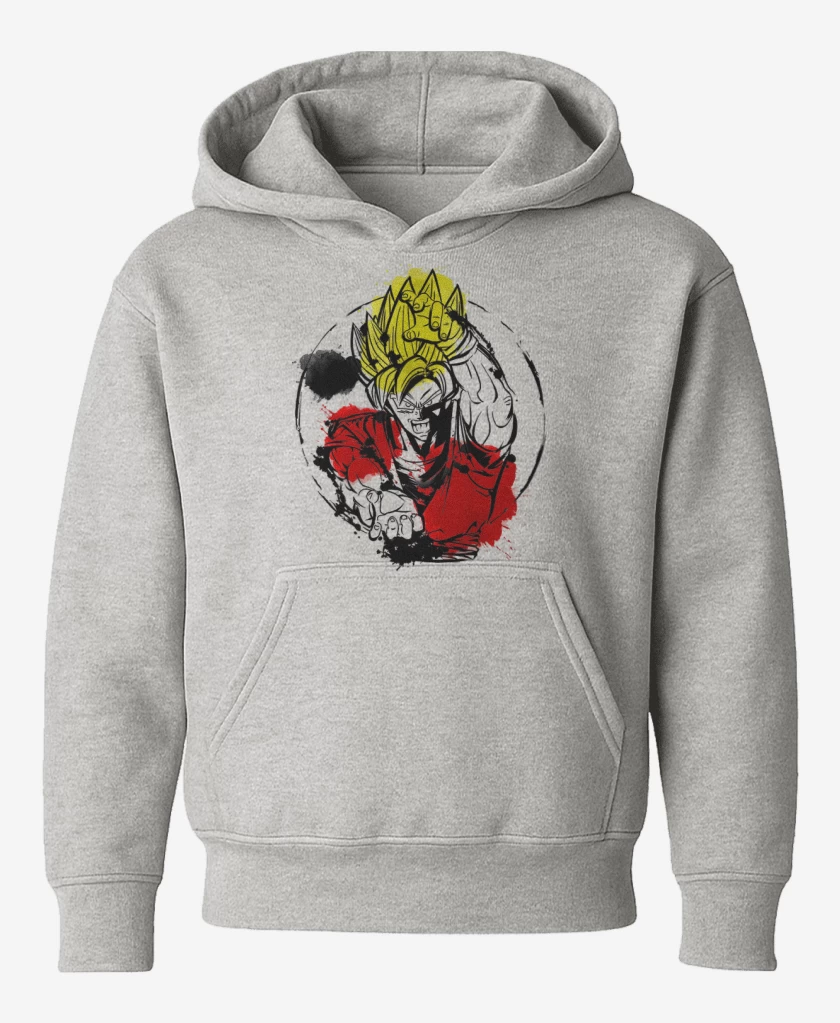 Poleron de niño Gris Melange de Ssj2