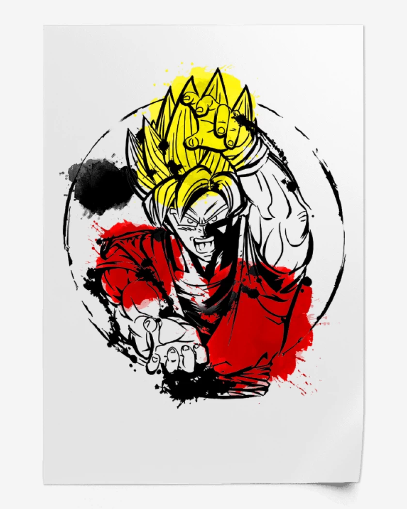 Print Blanco de Ssj2