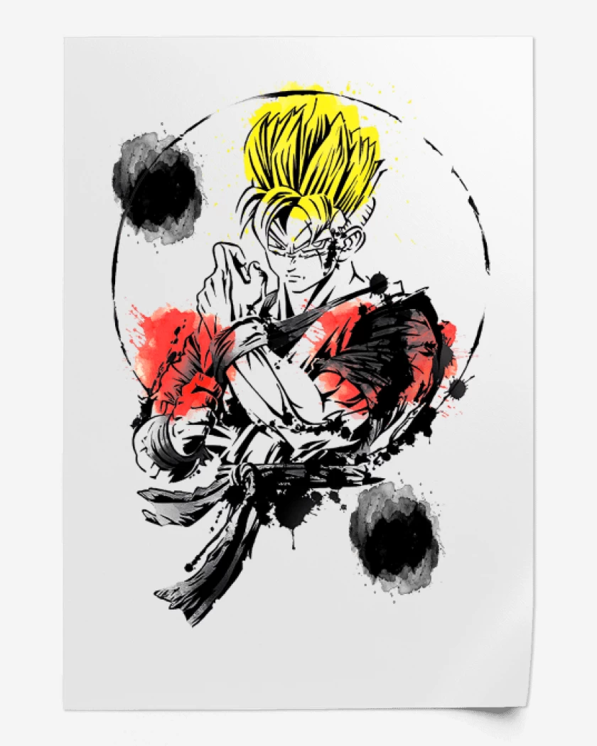Print Gohan del futuro